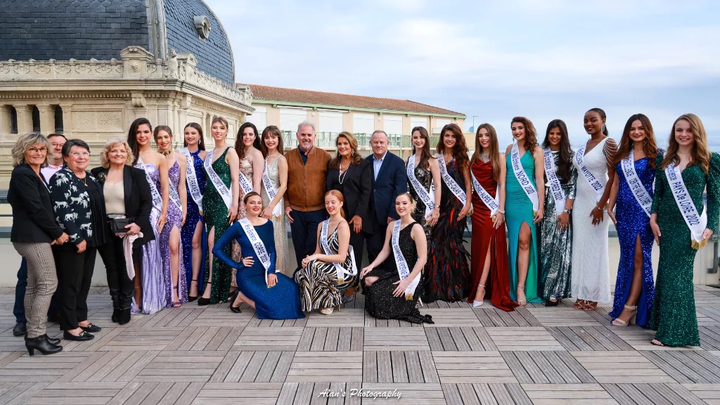Sortie des Miss Régionales au Casino de Chatelaillon Plage