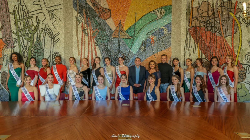 Les miss régionales pour Miss Excellence France invitées à la mairie de Porto-Vecchio