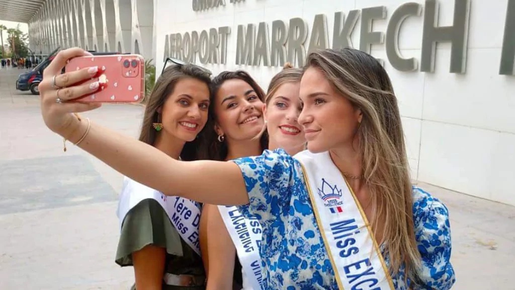 Garance Ravel Miss Excellence France 2022 et ses dauphines à Marrakech
