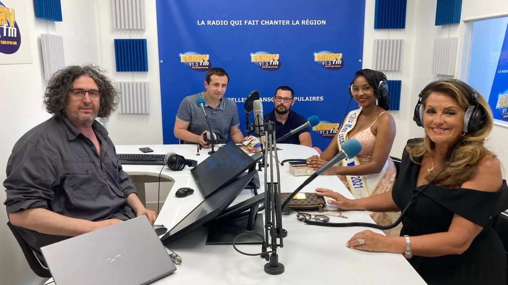 Larissa Salime Be Miss Excellence France 2021 sur BERRY FM