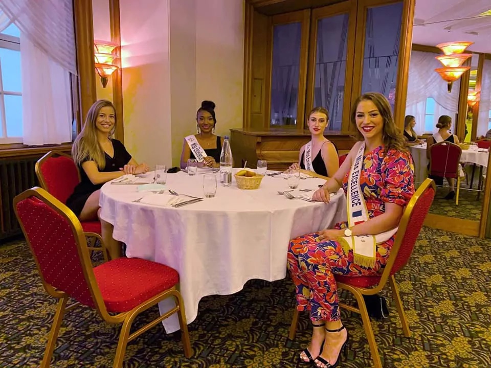 Dîner à l’Hôtel du Parc avec nos 22 Miss Excellence régionales 2020
